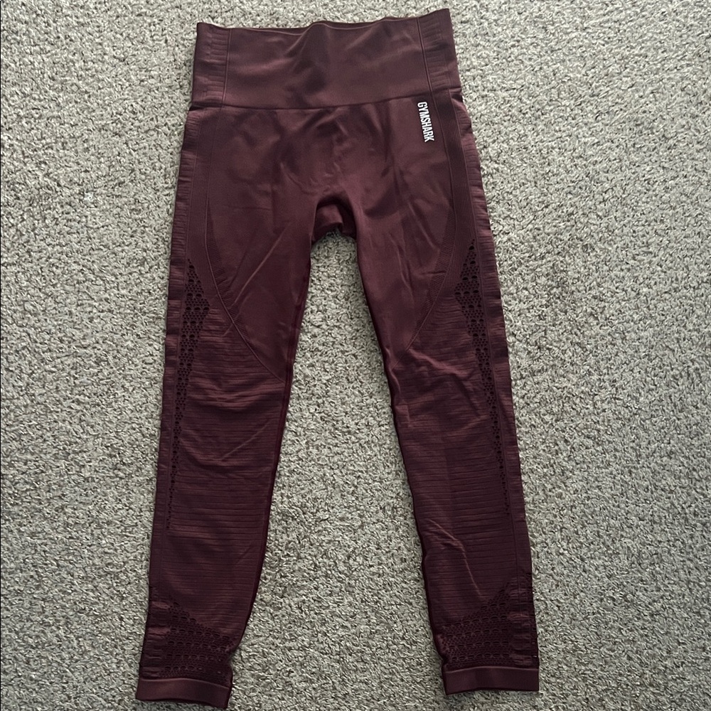 Gymshark Burgundy Leggings